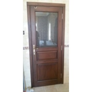 Camlı Ahşap Kapı 10