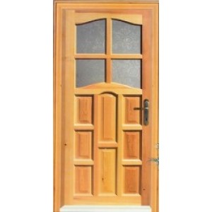 Camlı Ahşap Kapı 8
