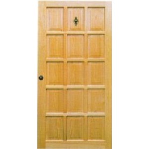 Camsız Ahşap Kapı 16