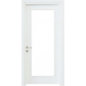 Side Camlı Beyaz Amerikan Kapı