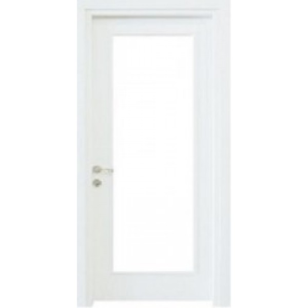 Side Camlı Beyaz Amerikan Kapı