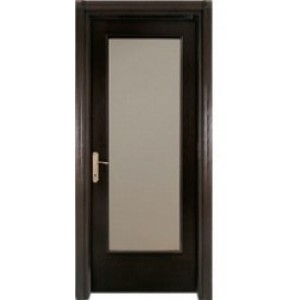 Side Camlı Siyah Amerikan Kapı